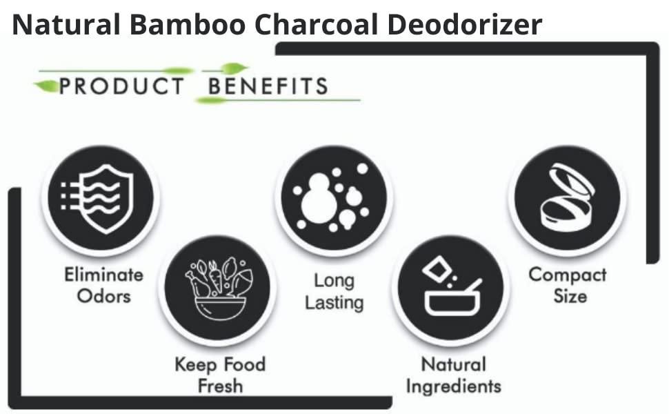 Refrigerator Odor Eliminator Deodorant (Pack of 2)